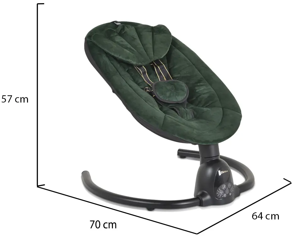 Sezlong-leagan pentru copii Moni Clarissa (Green)