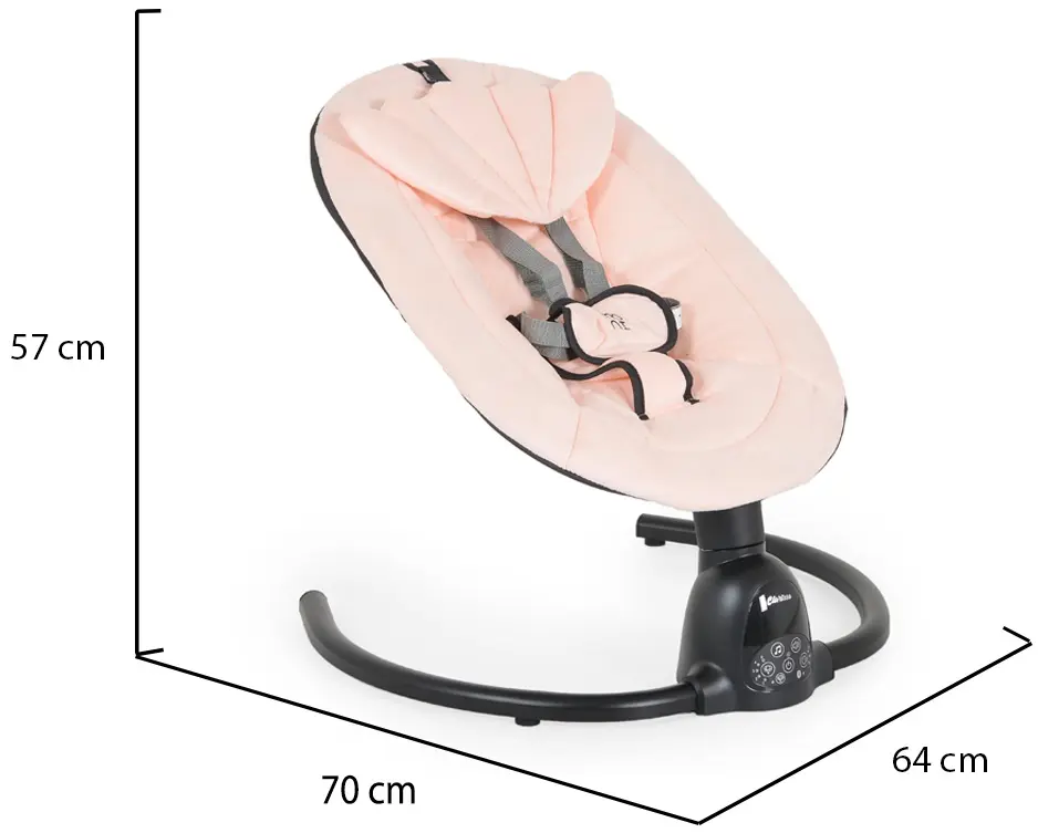 Sezlong-leagan pentru copii Moni Clarissa (Pink)