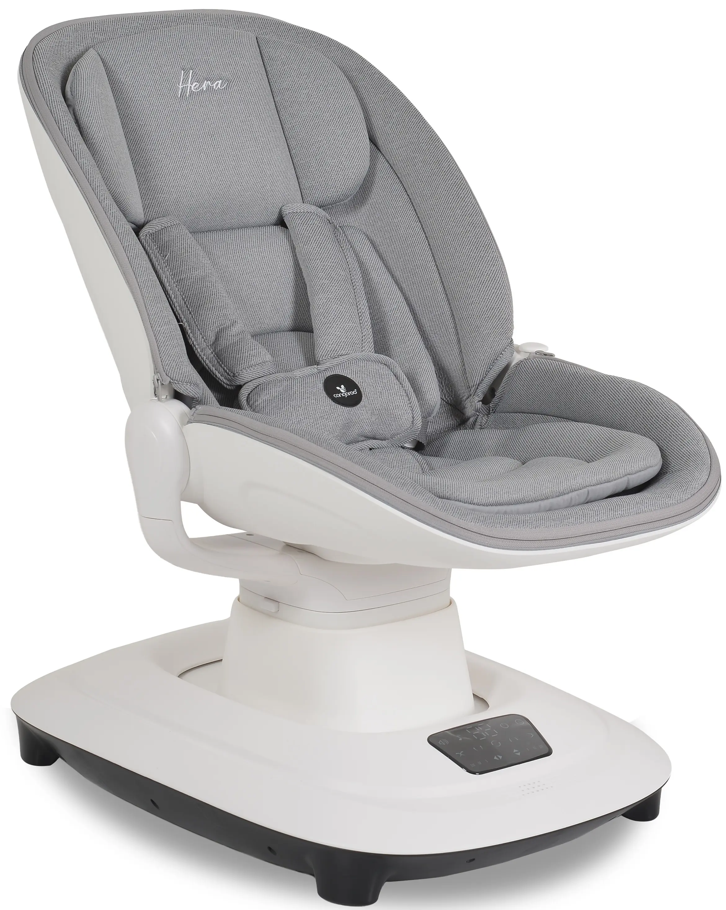 Детский шезлонг-качели Moni Hera (Light Grey) - 3