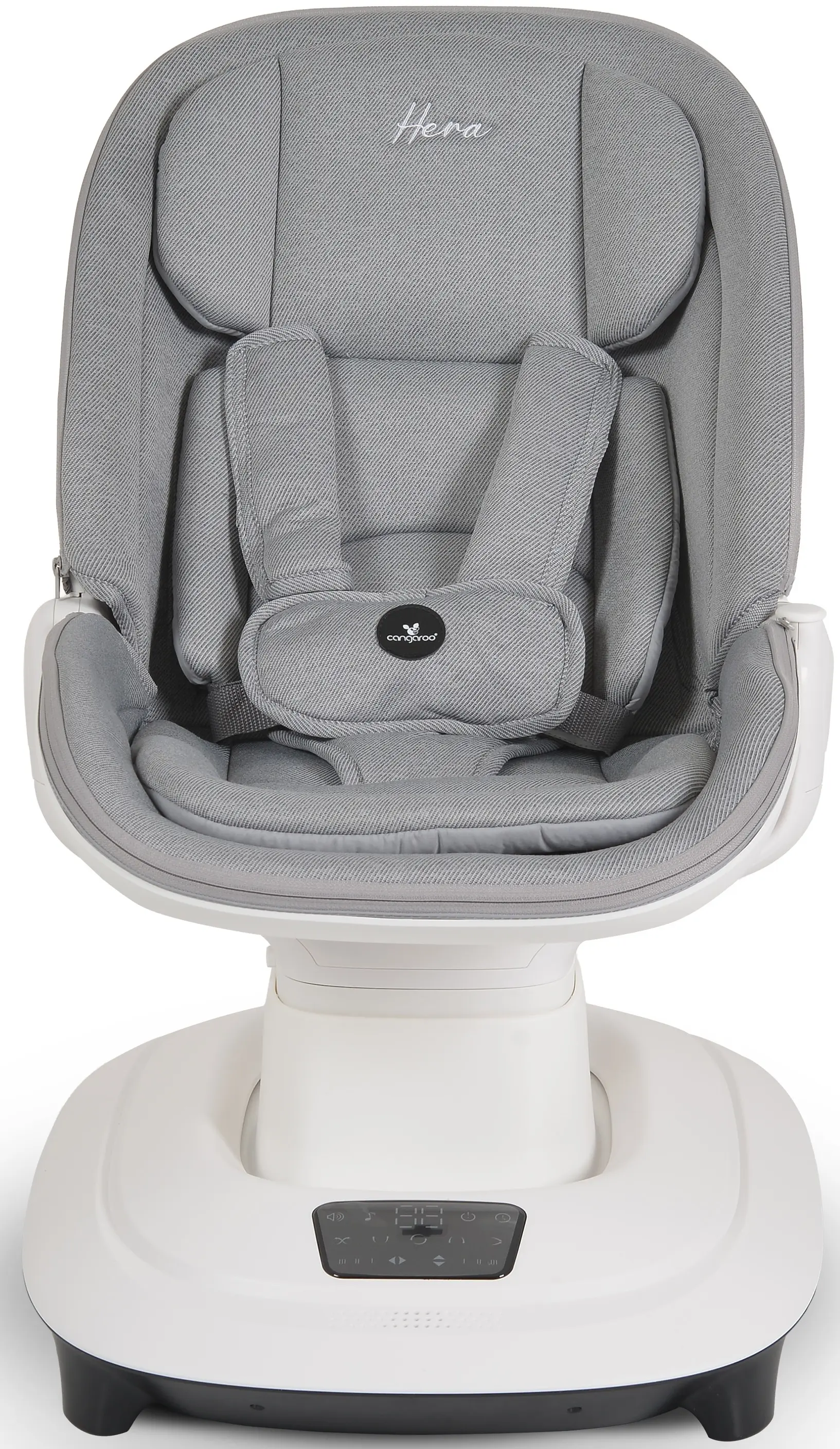 Детский шезлонг-качели Moni Hera (Light Grey) - 4