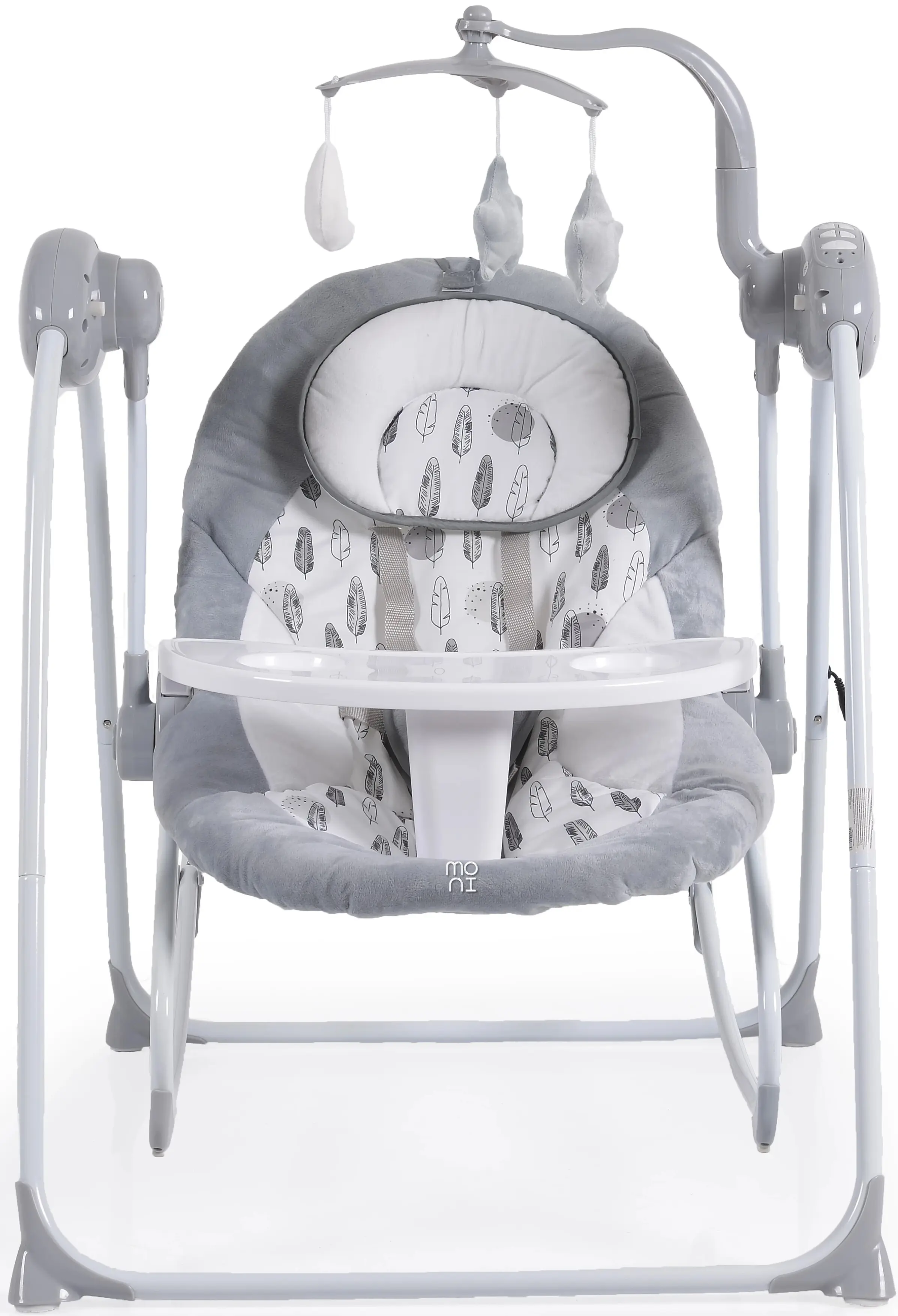 Sezlong-leagan pentru copii Moni Rhea (Grey)