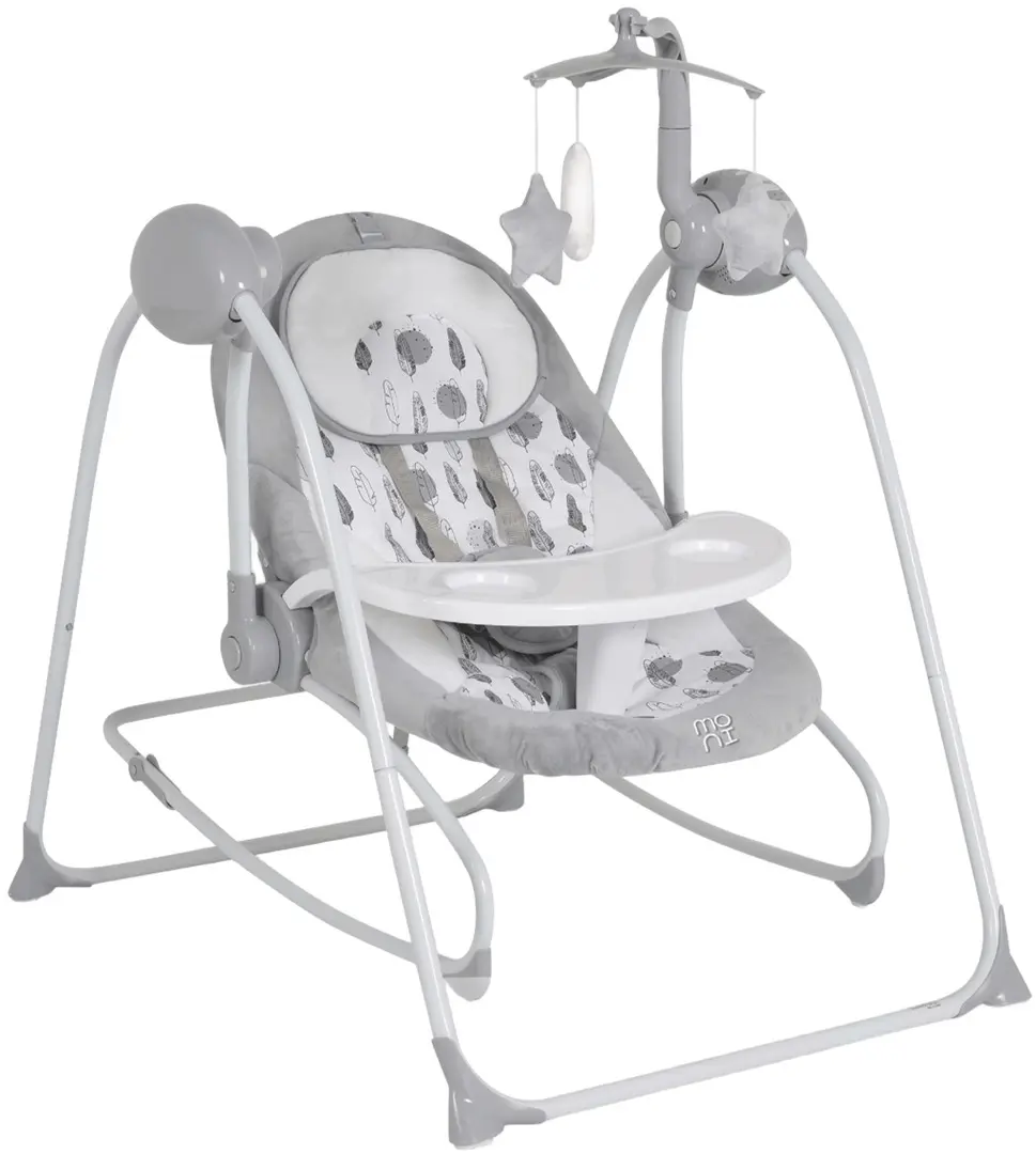 Sezlong-leagan pentru copii Moni Rhea (Grey)