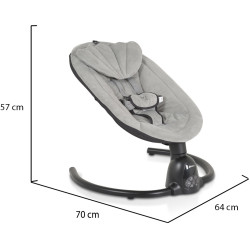 Детский шезлонг Moni Clarissa (Grey) Thumb