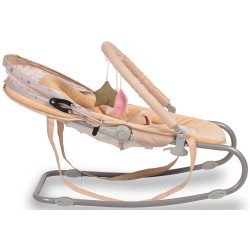 Sezlong pentru copii Moni Lulu (Beige) Thumb