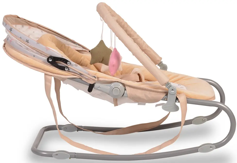 Sezlong pentru copii Moni Lulu (Beige)