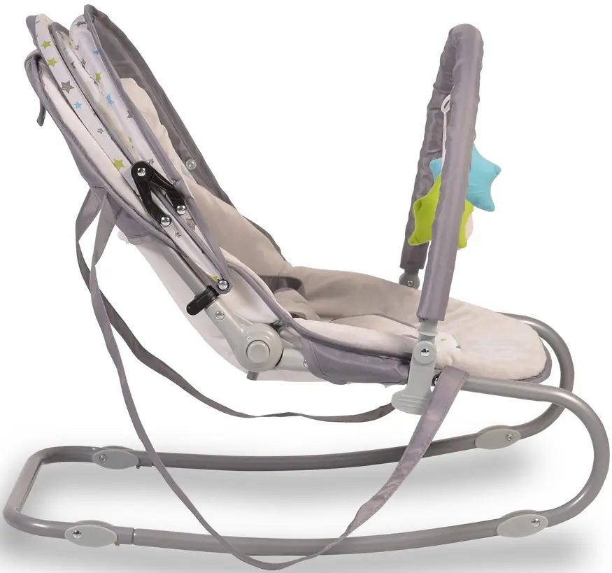 Детский шезлонг Moni Lulu (Grey)