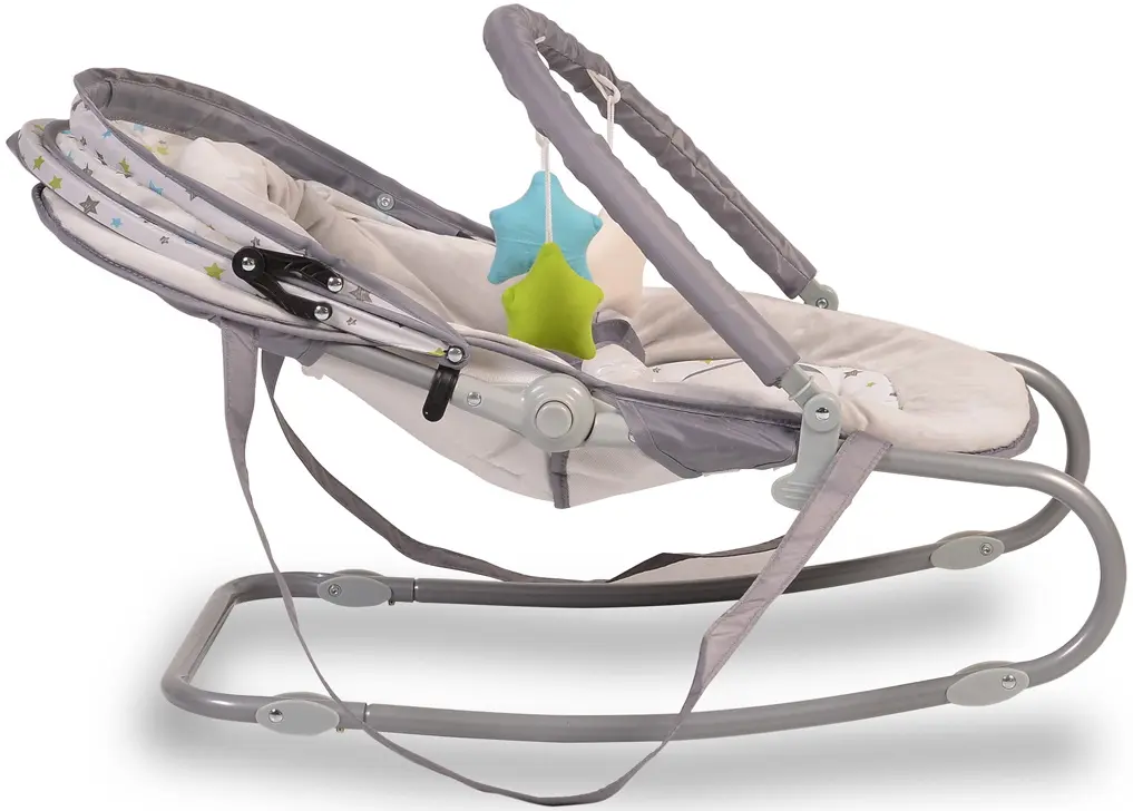 Детский шезлонг Moni Lulu (Grey)