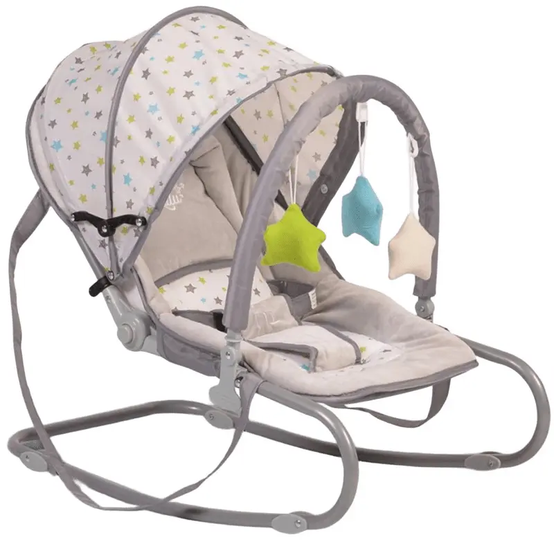 Детский шезлонг Moni Lulu (Grey)