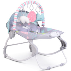 Sezlong pentru copii Moni Rocker (Llama) Thumb