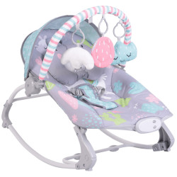 Sezlong pentru copii Moni Rocker (Llama)