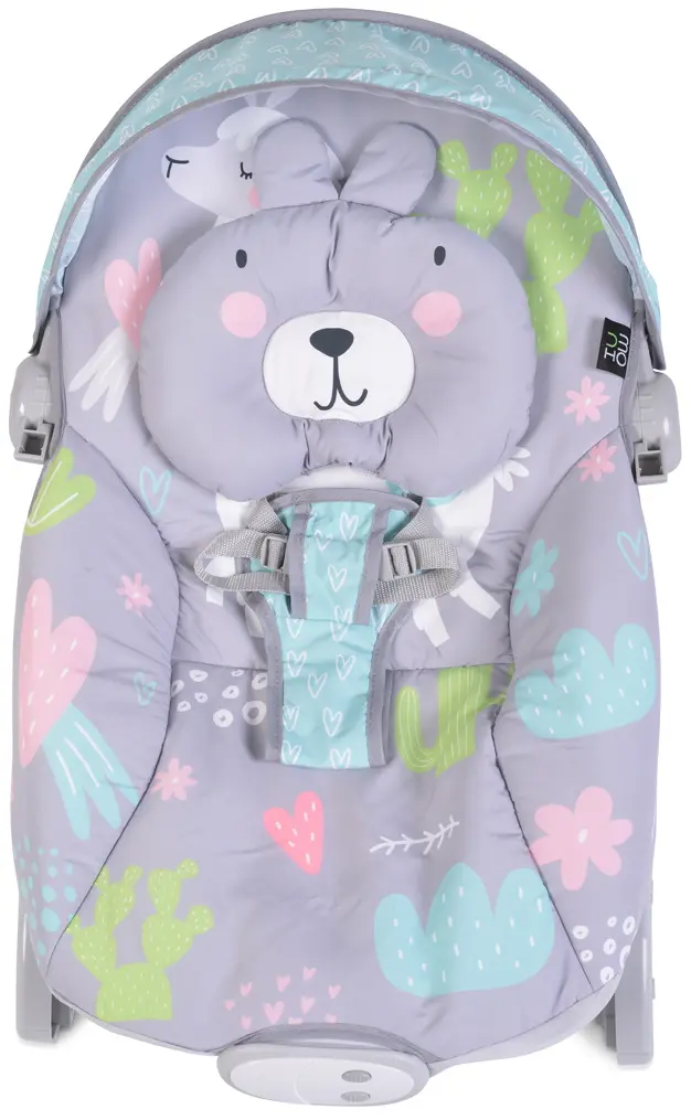 Sezlong pentru copii Moni Rocker (Llama)