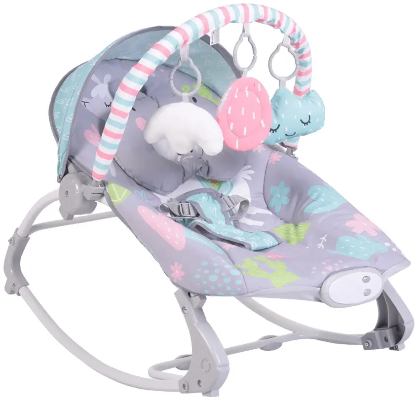 Sezlong pentru copii Moni Rocker (Llama)