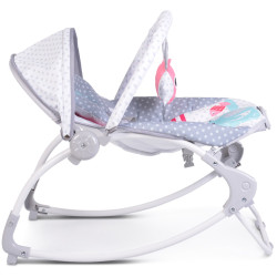 Sezlong pentru copii Moni Rocker (Lovely Forest Gray) Thumb