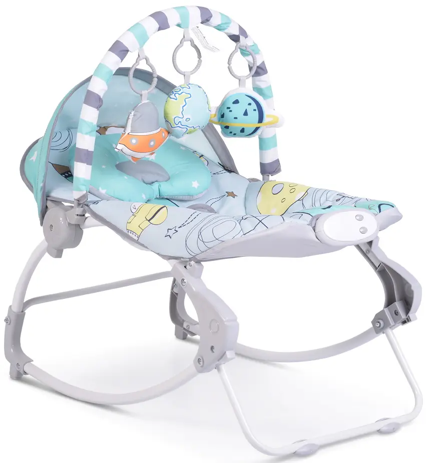 Sezlong pentru copii Moni Rocker (Space Tour)