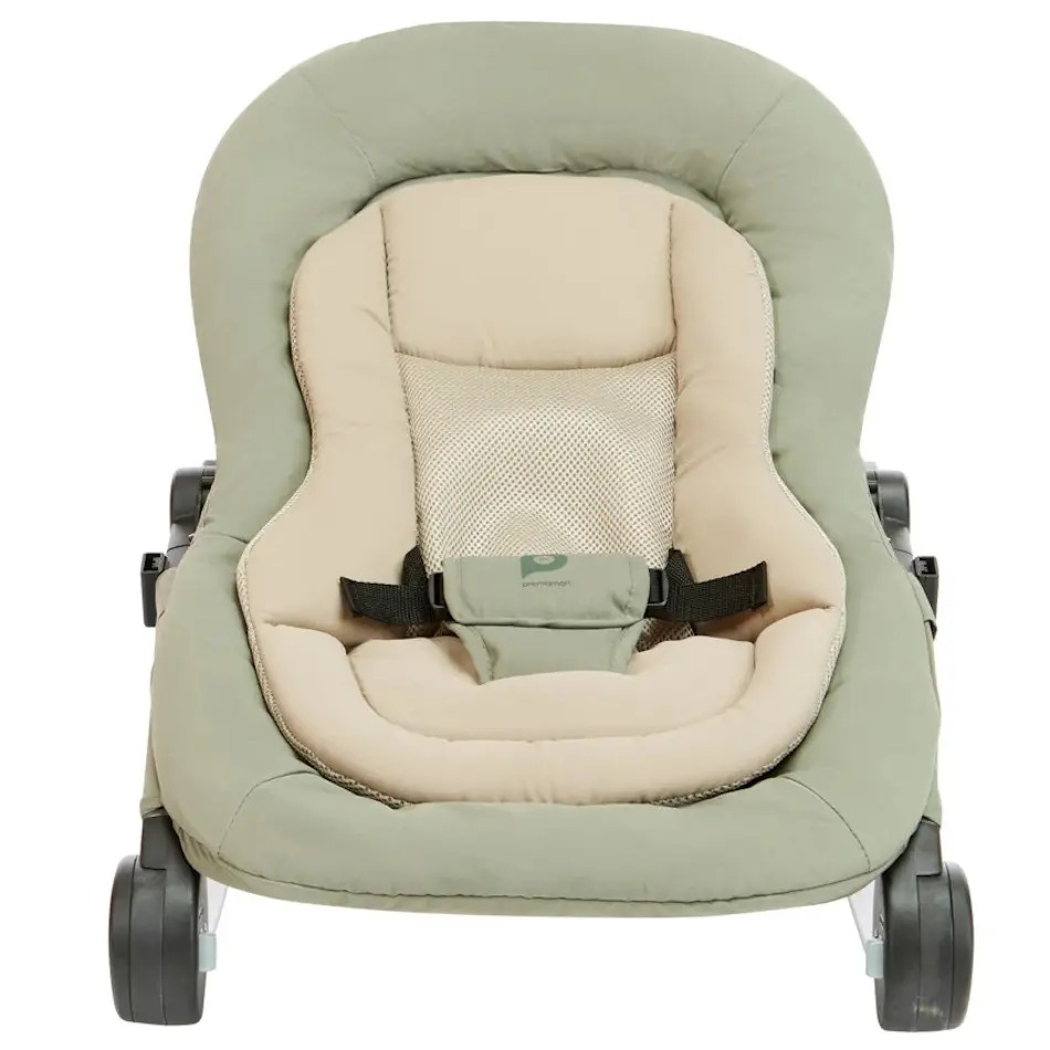 Детский шезлонг-качели Premaman Sluggy (Khaki) - 3