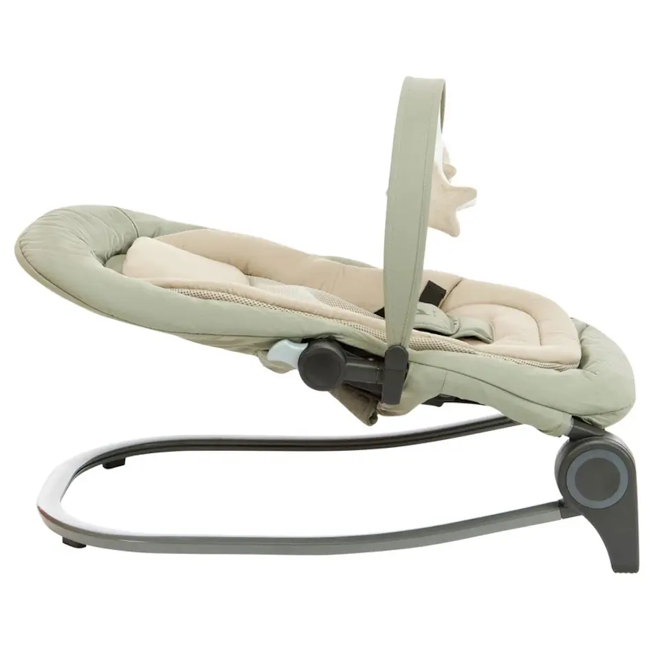 Детский шезлонг-качели Premaman Sluggy (Khaki) - 6