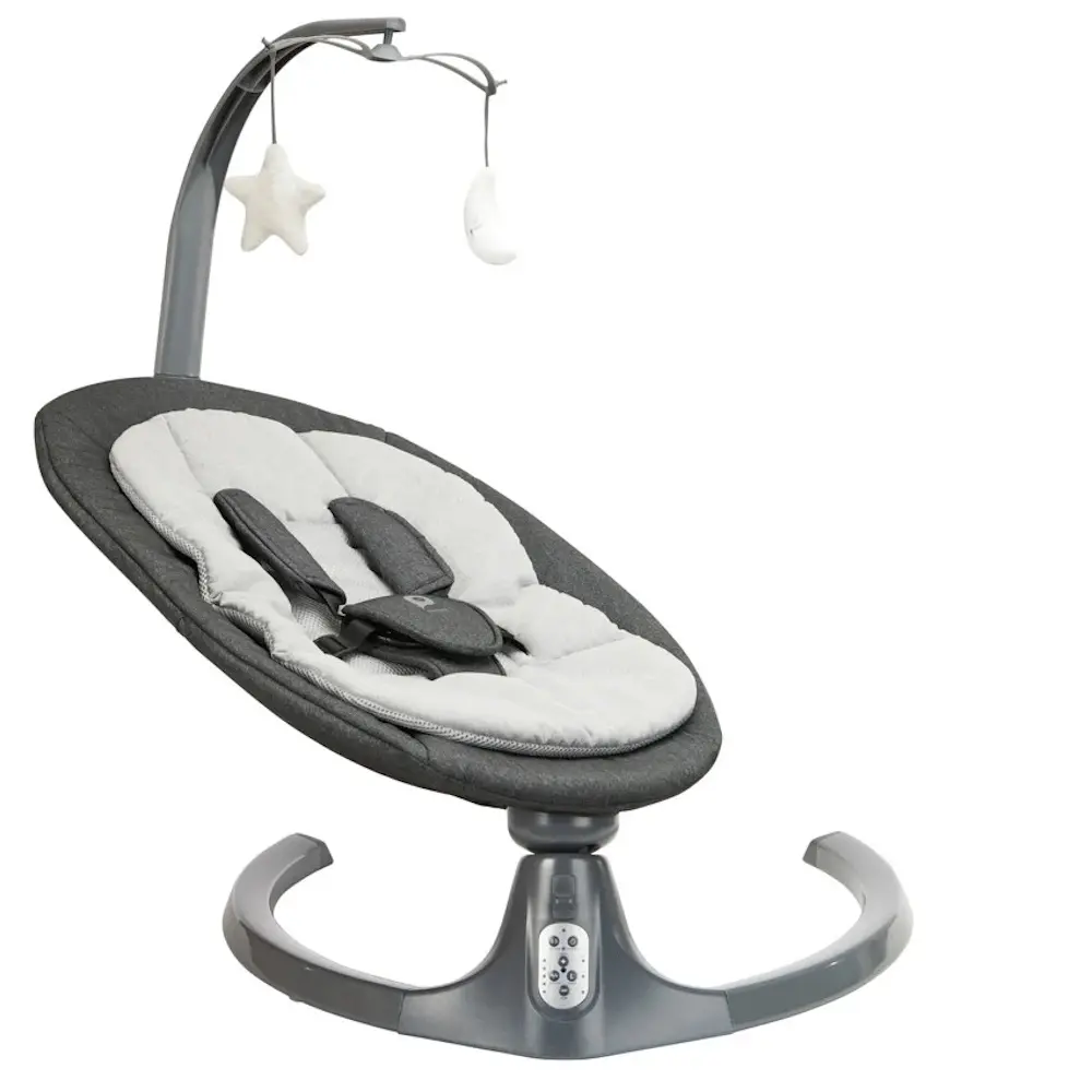 Детский шезлонг-качели Premaman Swing (Grey) - 4