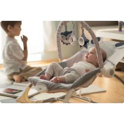 Sezlong-leagan pentru copii Ricokids 7328 (Grey) Thumb