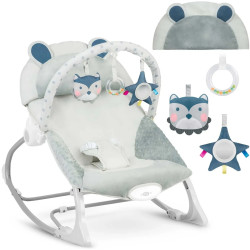 Sezlong-leagan pentru copii Ricokids 7328 (Grey) Thumb