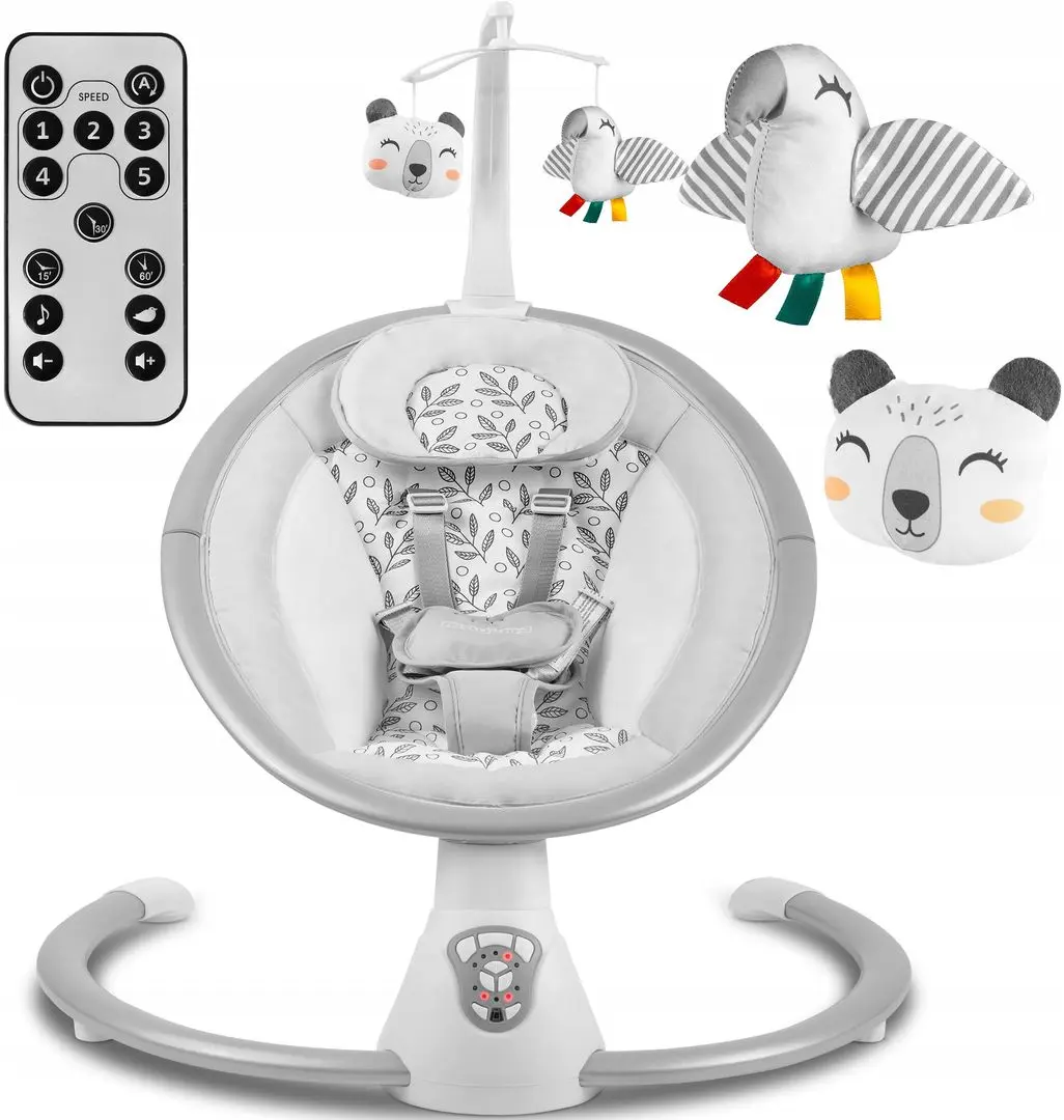 Sezlong pentru copii Ricokids 705000 (White/Gray)