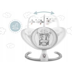 Sezlong pentru copii Ricokids 705000 (White/Gray) Thumb