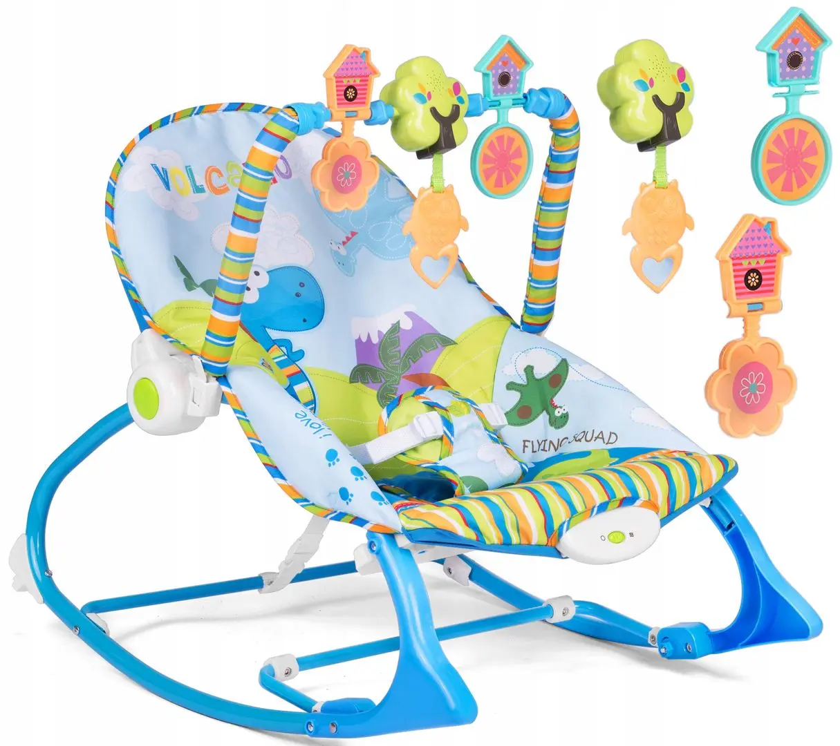 Sezlong pentru copii Ricokids 7302 (Blue)