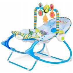 Sezlong pentru copii Ricokids 7302 (Blue) Thumb