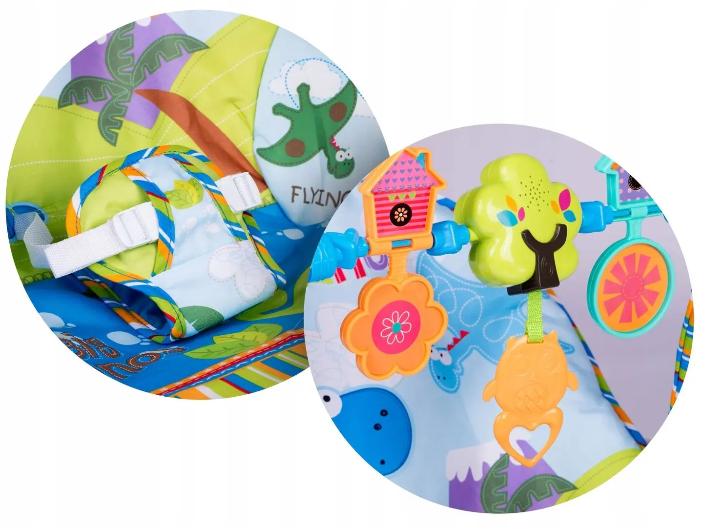 Sezlong pentru copii Ricokids 7302 (Blue)