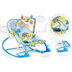 Sezlong pentru copii Ricokids 7302 (Blue) Thumb