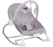 Sezlong pentru copii Ricokids 7308 (Grey/Lavender)