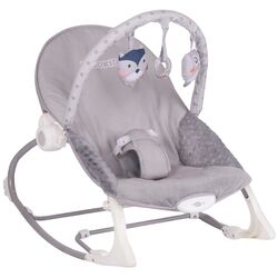 Детский шезлонг Ricokids 7308 (Grey/Lavender)