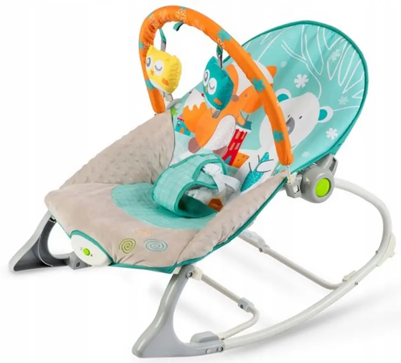 Детский шезлонг Ricokids 7309 (Blue/Orange)