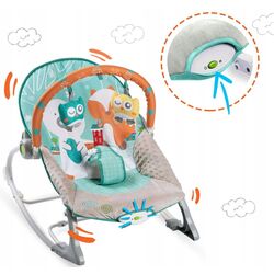 Детский шезлонг Ricokids 7309 (Blue/Orange) Thumb
