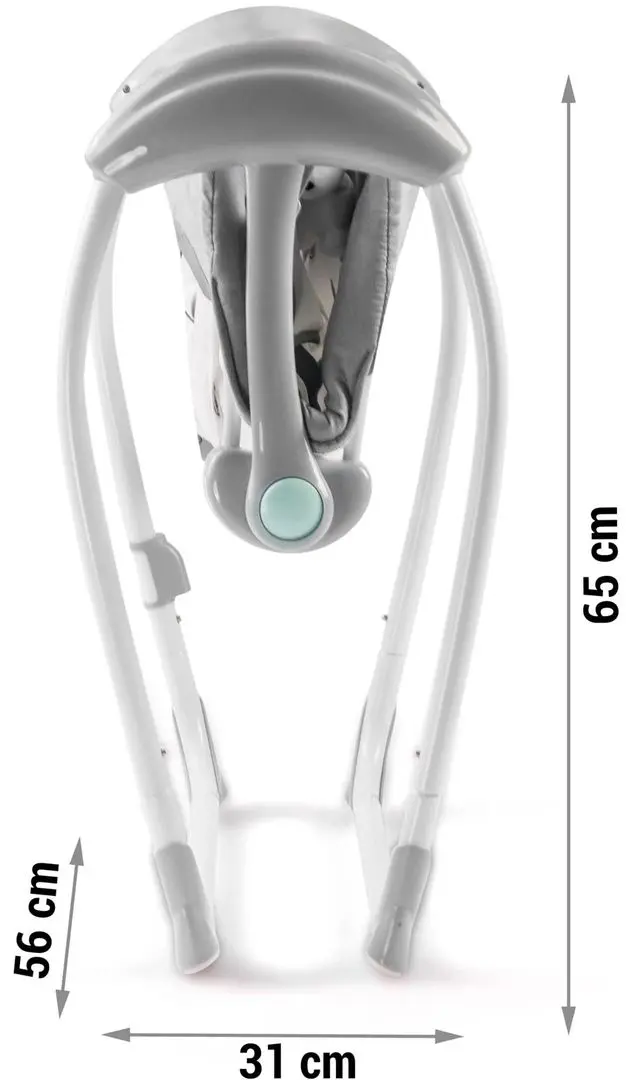 Детский шезлонг Ricokids 7321 (Grey/White)