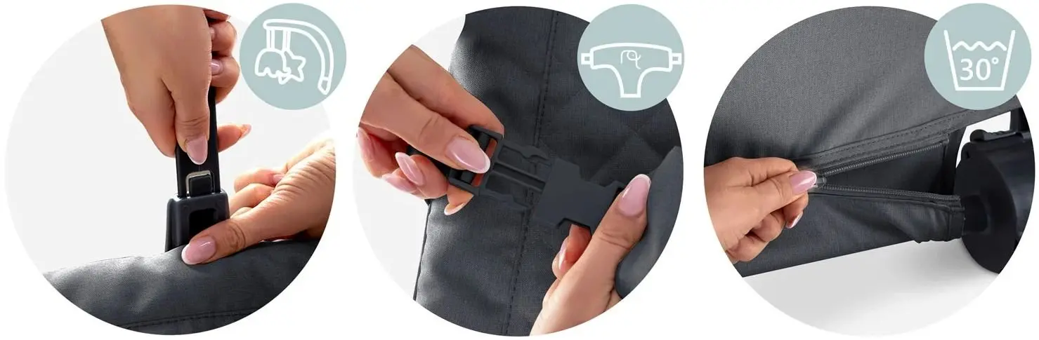 Scaun balansoar Ricokids Nukido NK-52 (Anthracite)