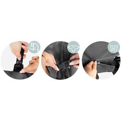 Scaun balansoar Ricokids Nukido NK-52 (Dark Grey) Thumb