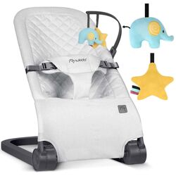 Scaun balansoar Ricokids Nukido NK-52 (Light Grey) Thumb