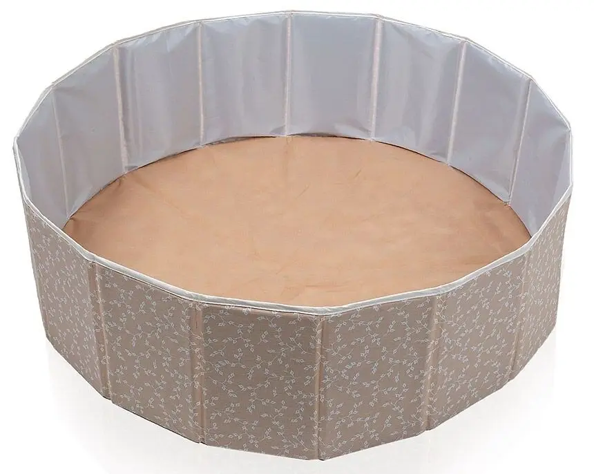 Piscina cu bile BabyJem Somon (Beige)