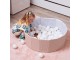 Piscina cu bile BabyJem Somon (Beige)