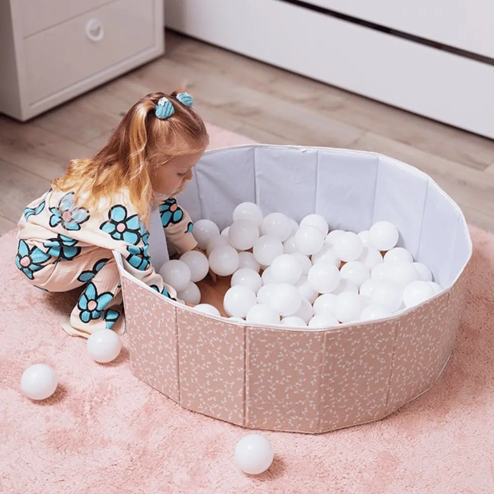 Piscina cu bile BabyJem Somon (Beige)