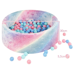 Бассейн с шариками Costway TS10159UN (Multicolor) Thumb