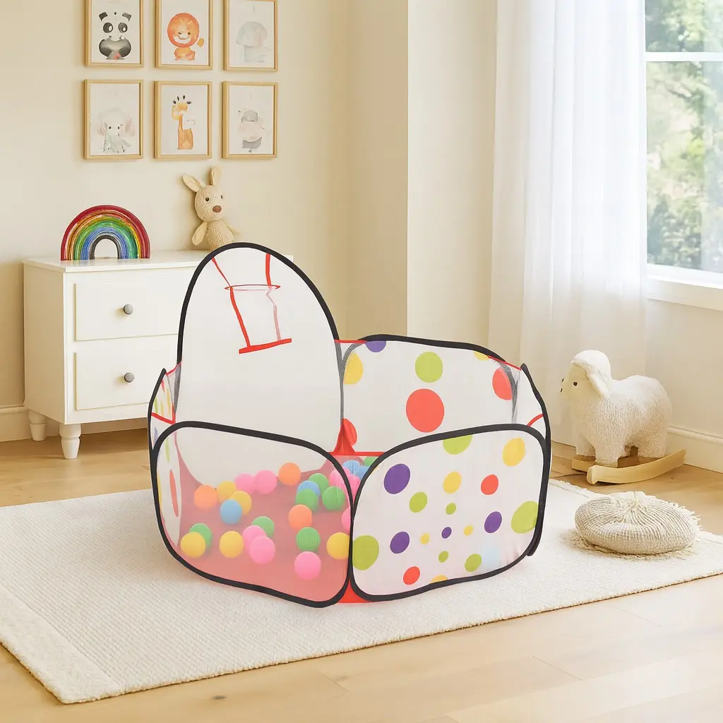 Бассейн с шариками Moni 995-7004A (Multicolor) - 4