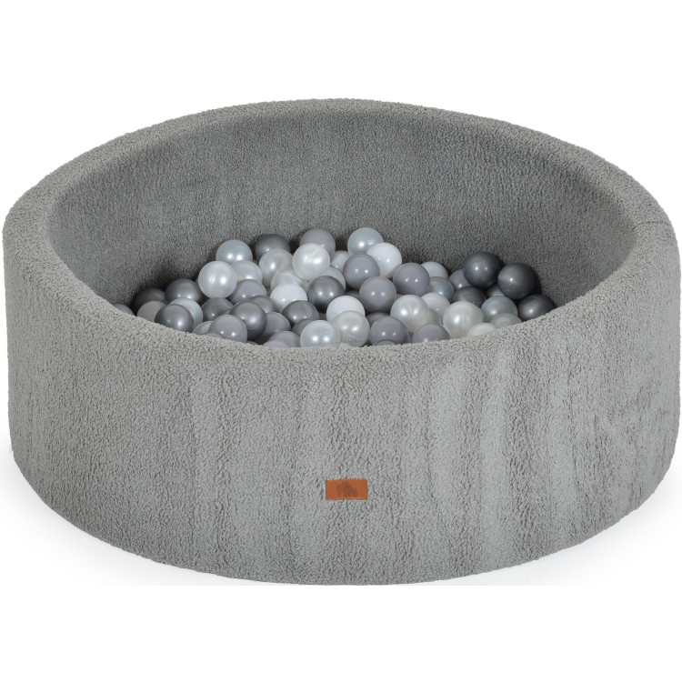 Piscina cu bile Moni Boucle (Grey)