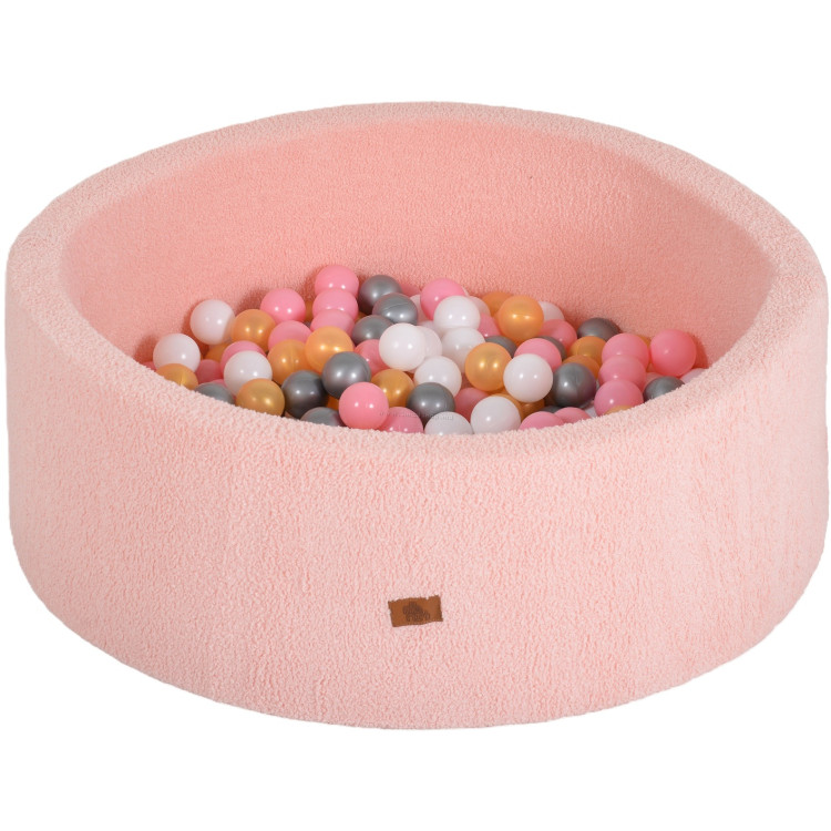 Piscina cu bile Moni Boucle (Pink)