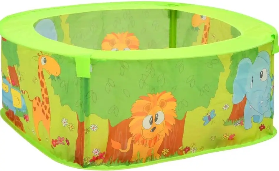 Бассейн с шариками VidaXL 3107718 (Green)