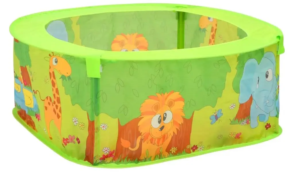 Piscina cu bile VidaXL 3107720 (Green)