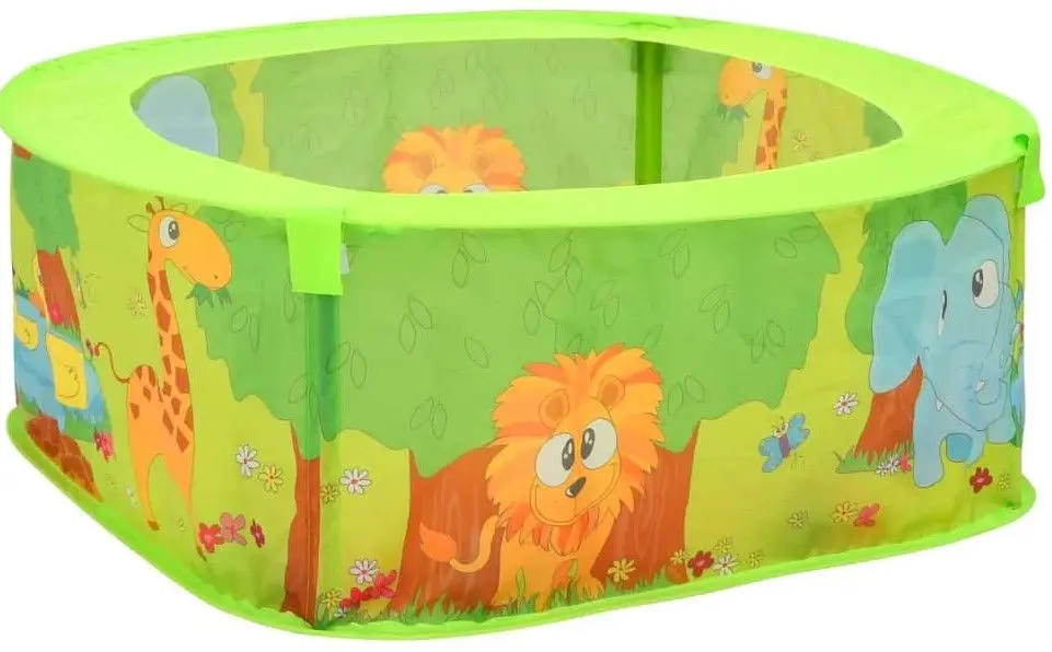 Piscina cu bile VidaXL 93270 (Green)