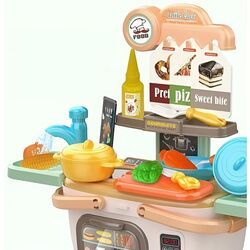 Bucatarie de joaca AliBibi ANWK599858 (Green/Beige) Thumb