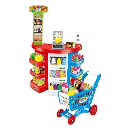 Set de joaca AliBIbi Super Store AGH205150 (Red/Blue)