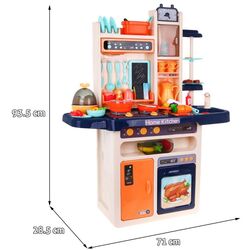 Bucătărie de joacă Beibe Good Modern Kitchen ZDZ.889-161 65pcs (Multicolor) Thumb